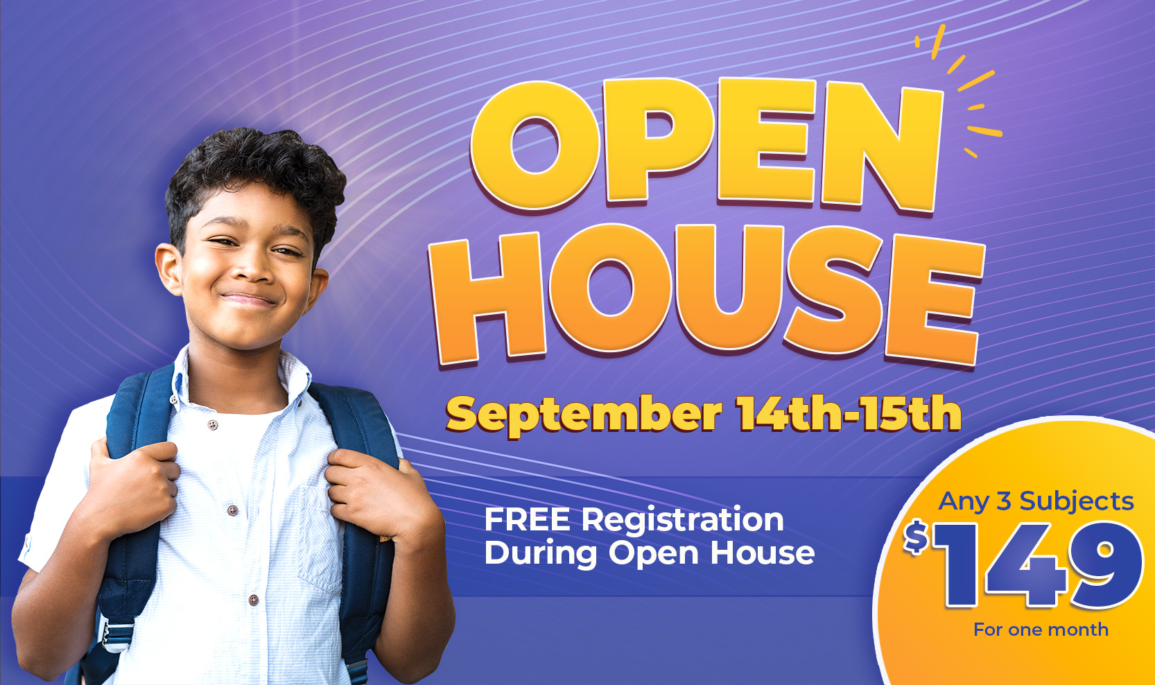 Open House Program Banner Image