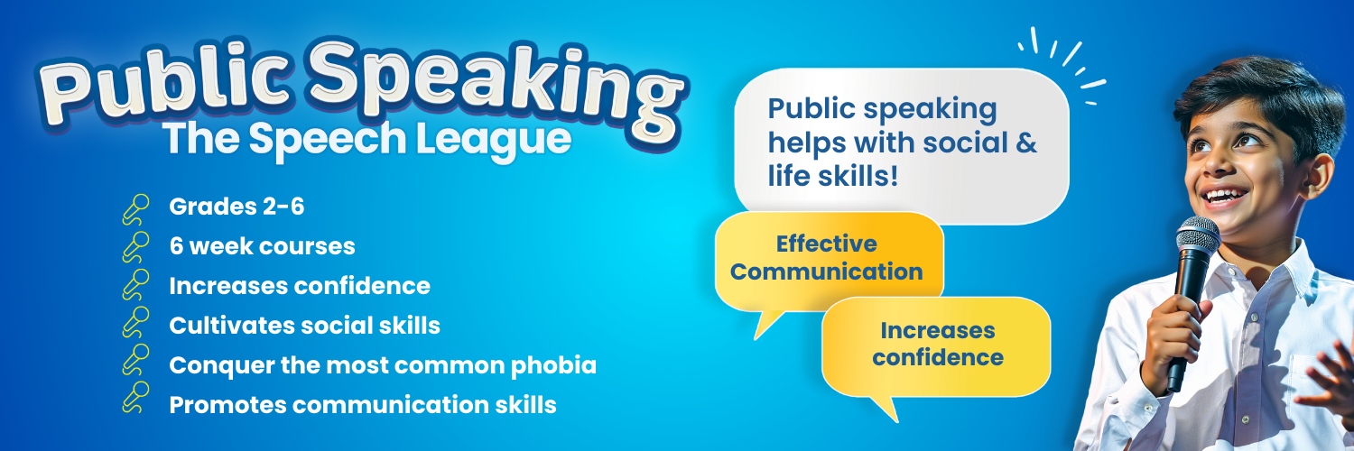 Public Speaking Program Banner Image