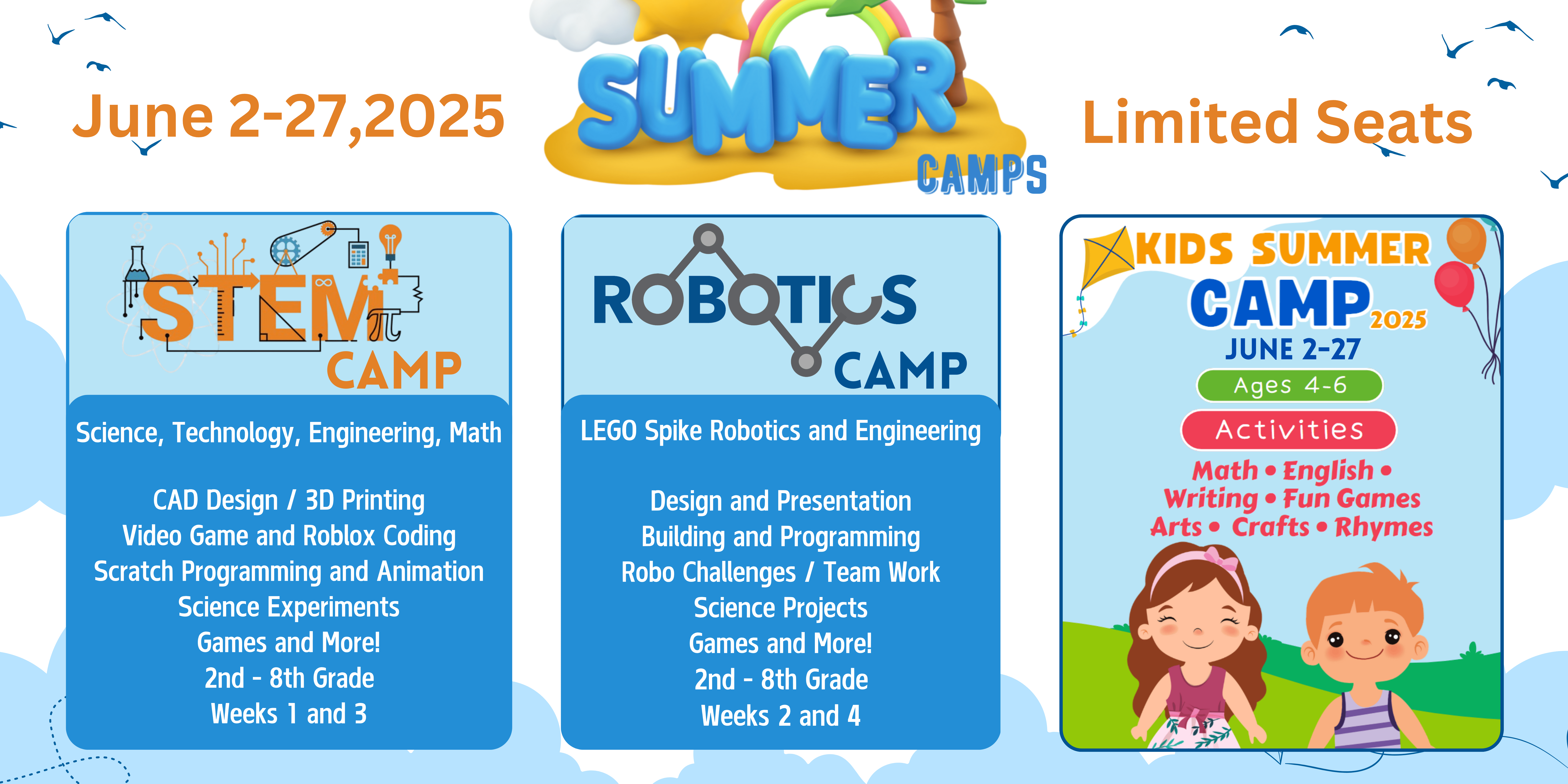 Summer Camp Program Banner Image